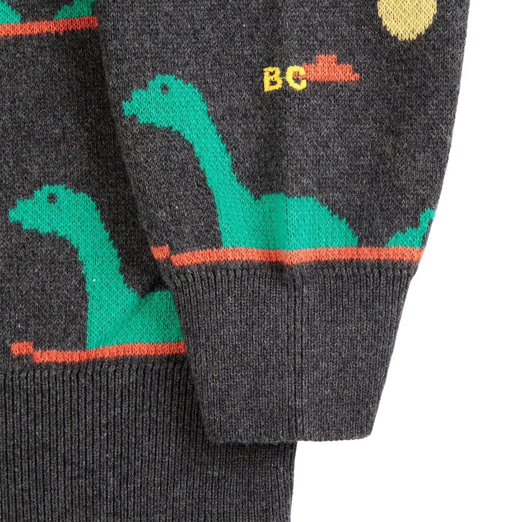 Bobo Choses Lake Monster All Over Jacquard Jumper