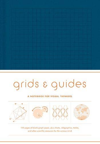 Grids & Guides Navy Notebook