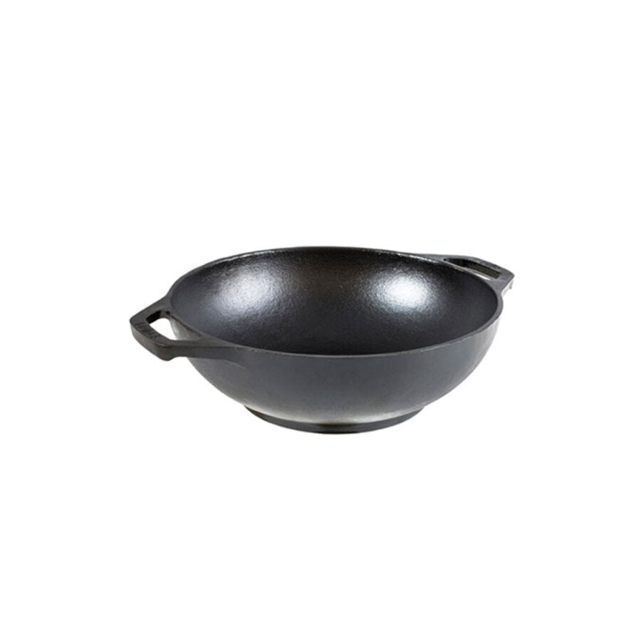 Lodge - 9" Seasoned Cast Iron Mini Wok