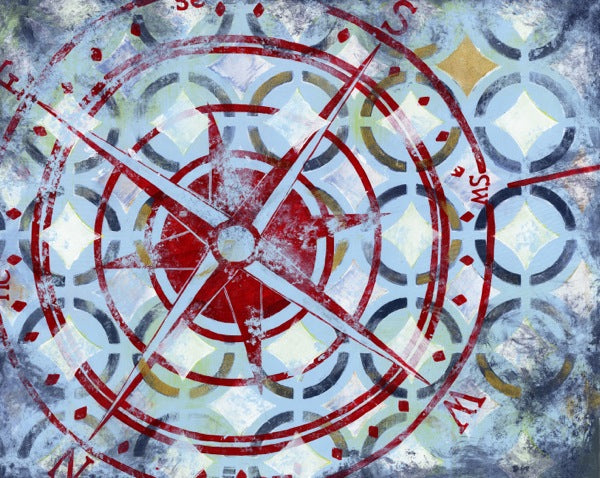 Compass Canvas - RM250 -Wall Art