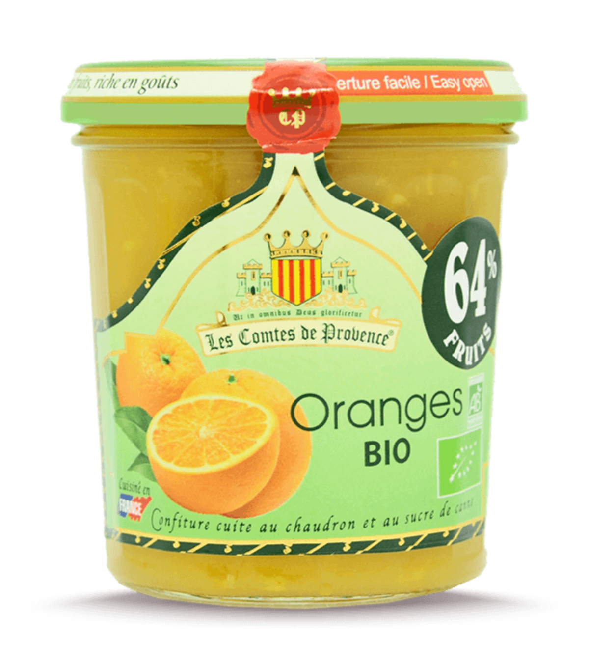 Les Comtes de Provence Organic Sweet Orange Jam