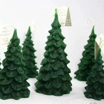 100% Pure Beeswax Large Tree - Forest Green - The Bee Man Candle Company