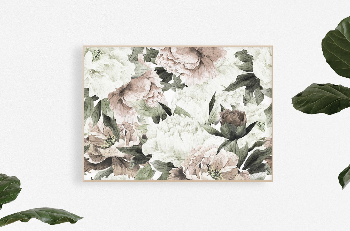 Blush Floral Wallpaper