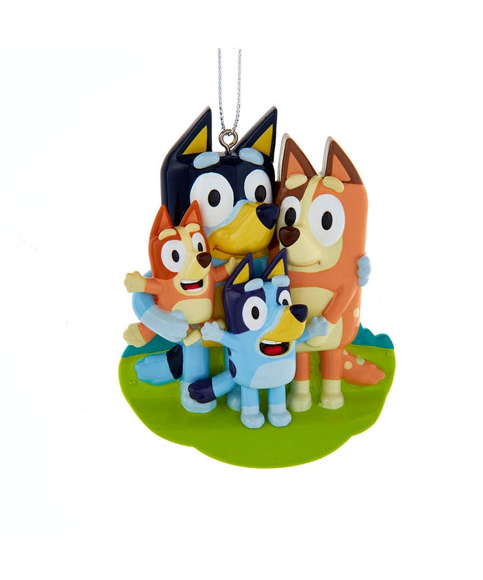 Bluey⢠& Family Ornament