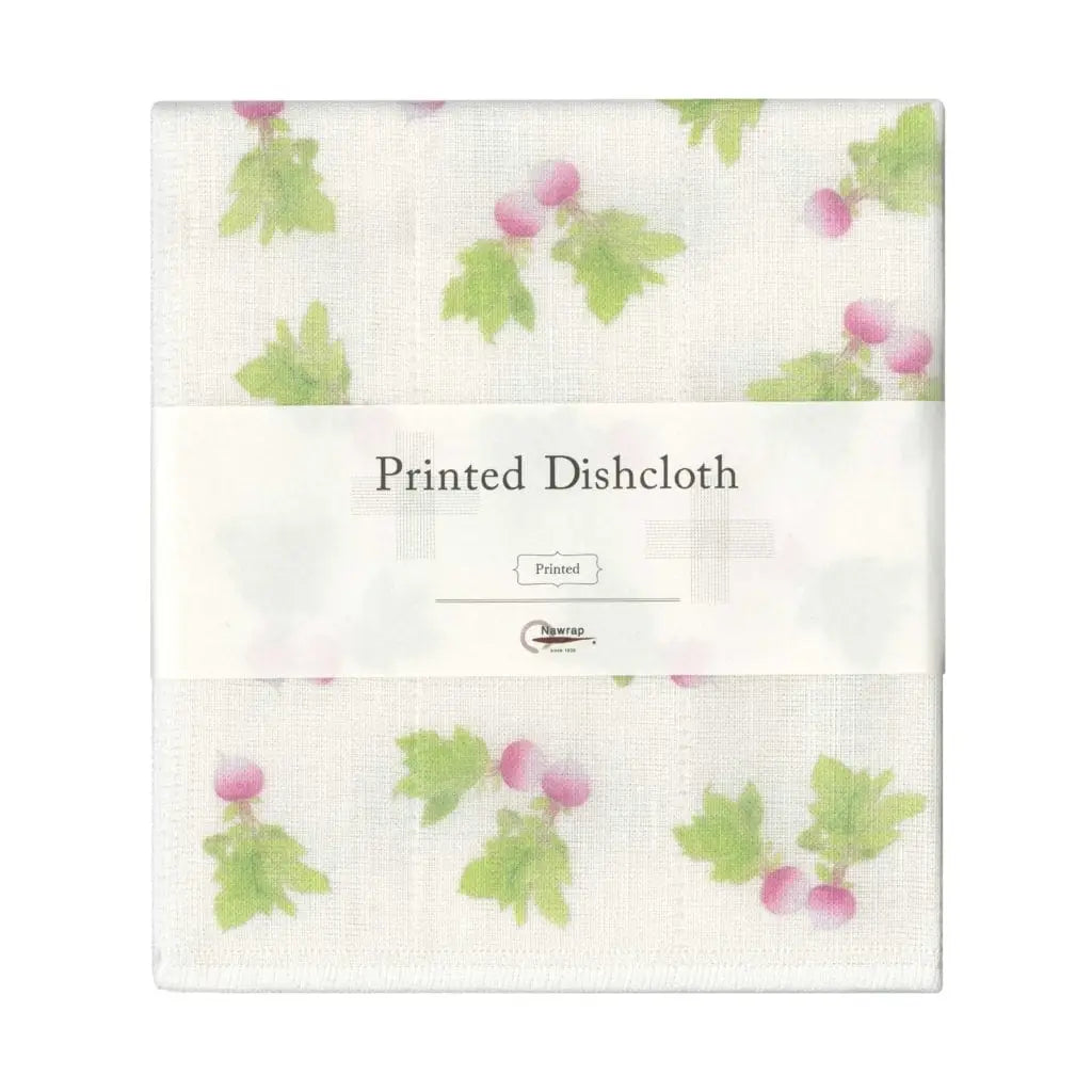 Nawrap Printed Dishcloth - Radish