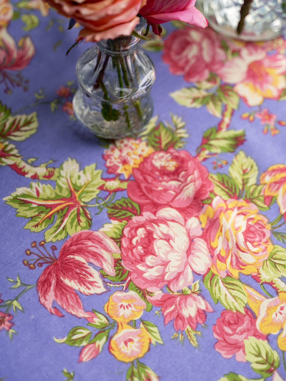 April Cornell – Rosemary Tablecloth, Periwinkle