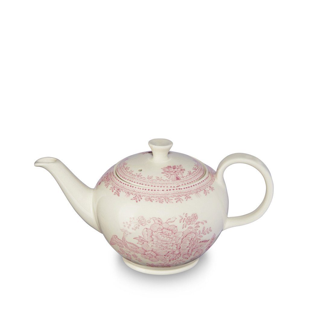 Burleigh Pink Asiatic Pheasant Teapot - Small