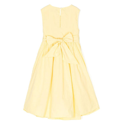 Bow-Detail Sleeveless Dress