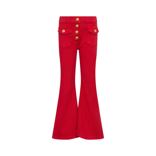 Balmain Kids Flare Trousers