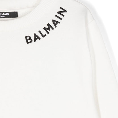 Balmain Kids Logo T-shirt Dress