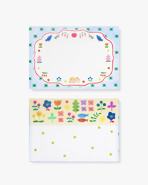 Envelope Set - Cat & One Piece