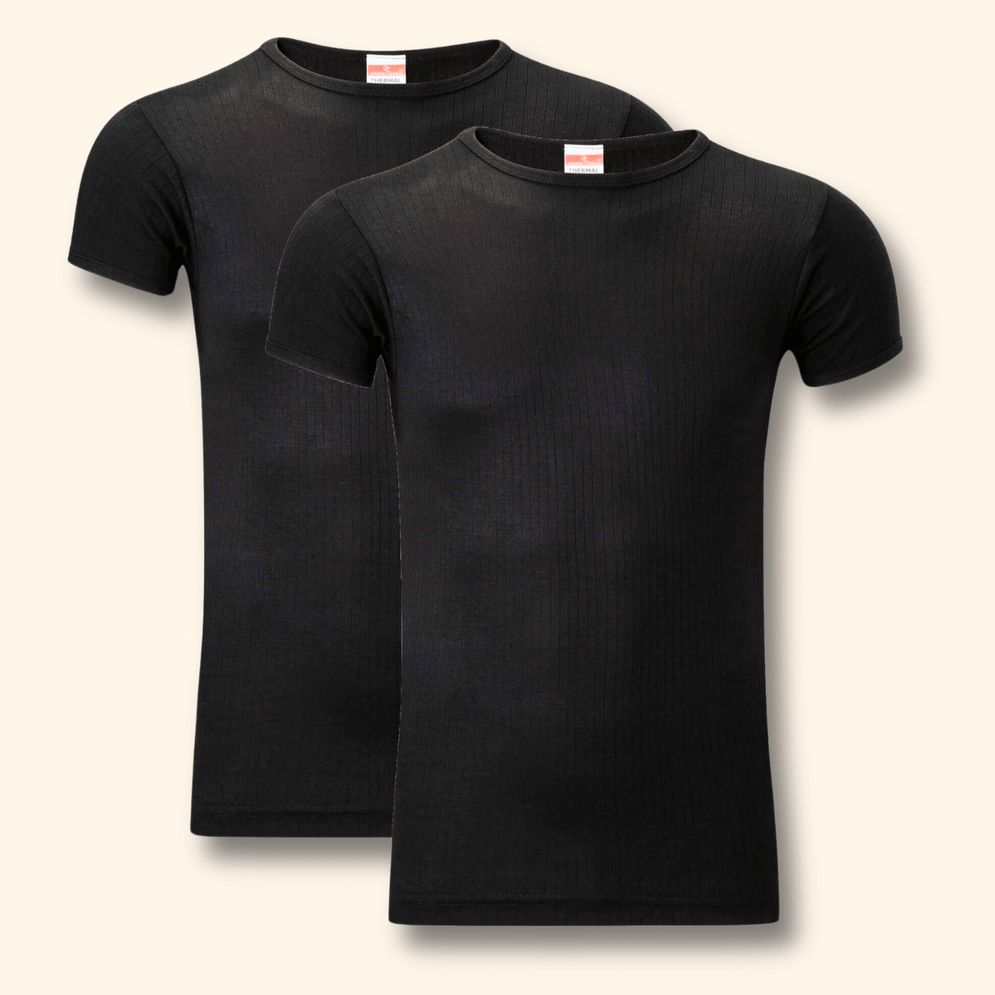 2 Pack Men's Thermal Underwear T Shirt