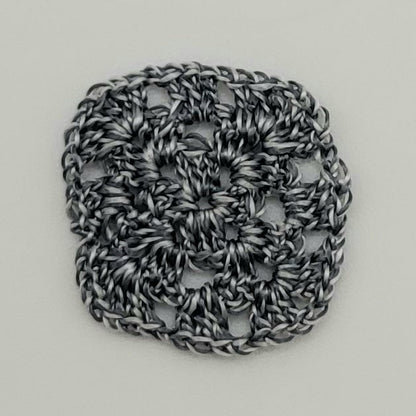 Crocheted Granny Squares - Various - 1/2" x 1/2"  - 1/12 Scale Dollhouse Miniature