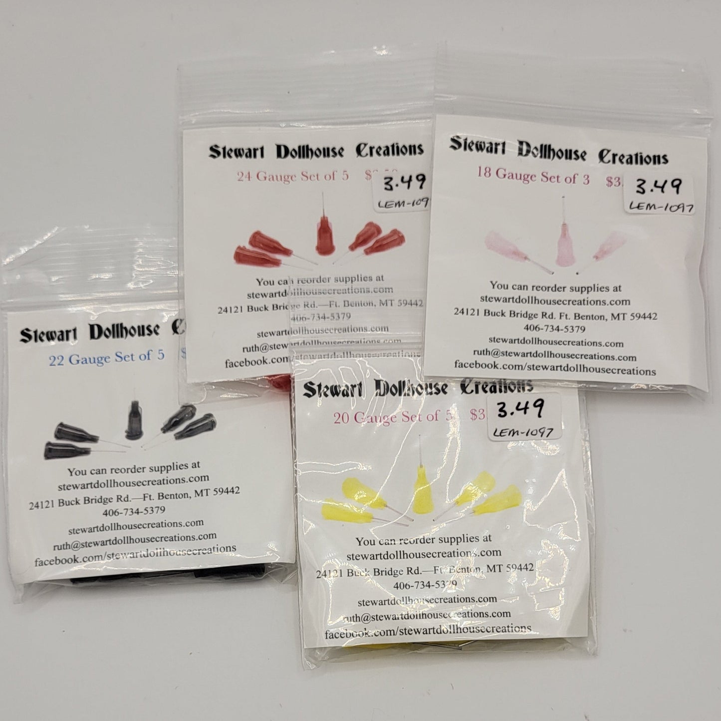 Blunt Needle/Nozzle for Blue Bottles - Various Gauges