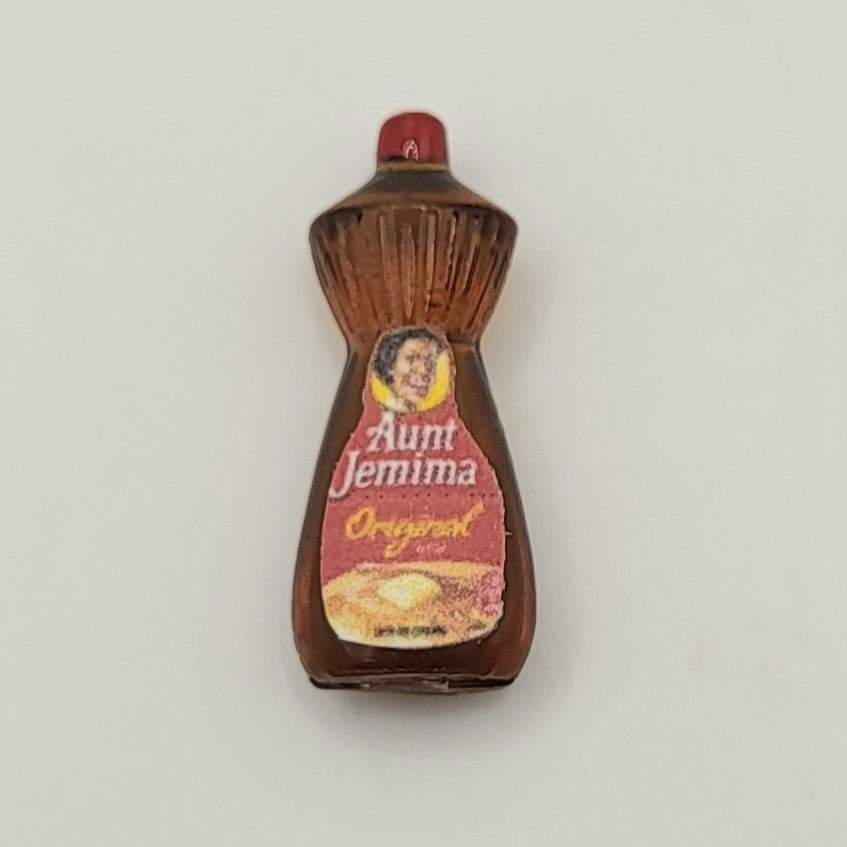 Aunt Jemima Pancake Mix and Syrup - 1/12 Scale Dollhouse Miniature