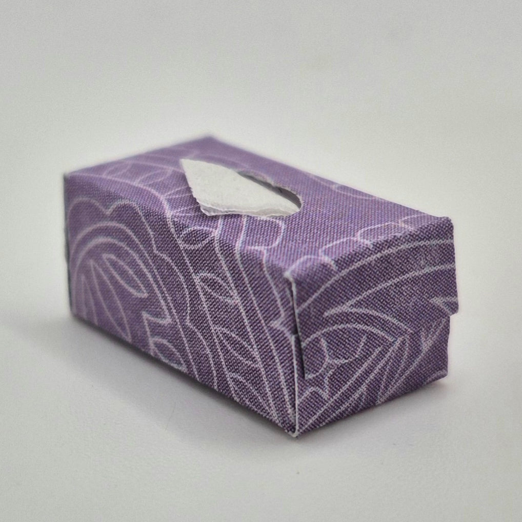One Box of Facial Tissue - 1/12 Scale Miniature