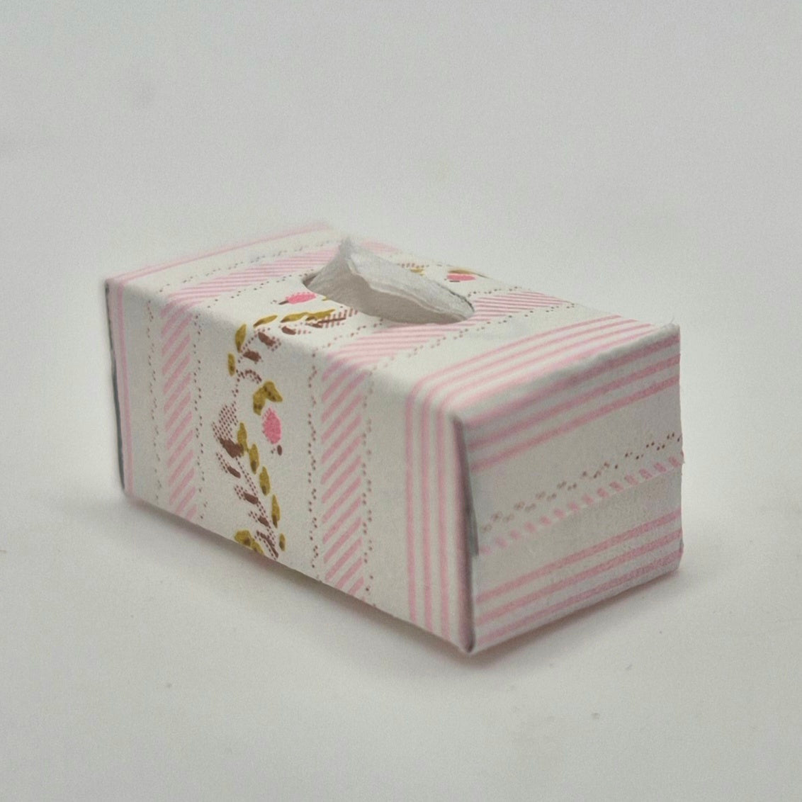 One Box of Facial Tissue - 1/12 Scale Miniature