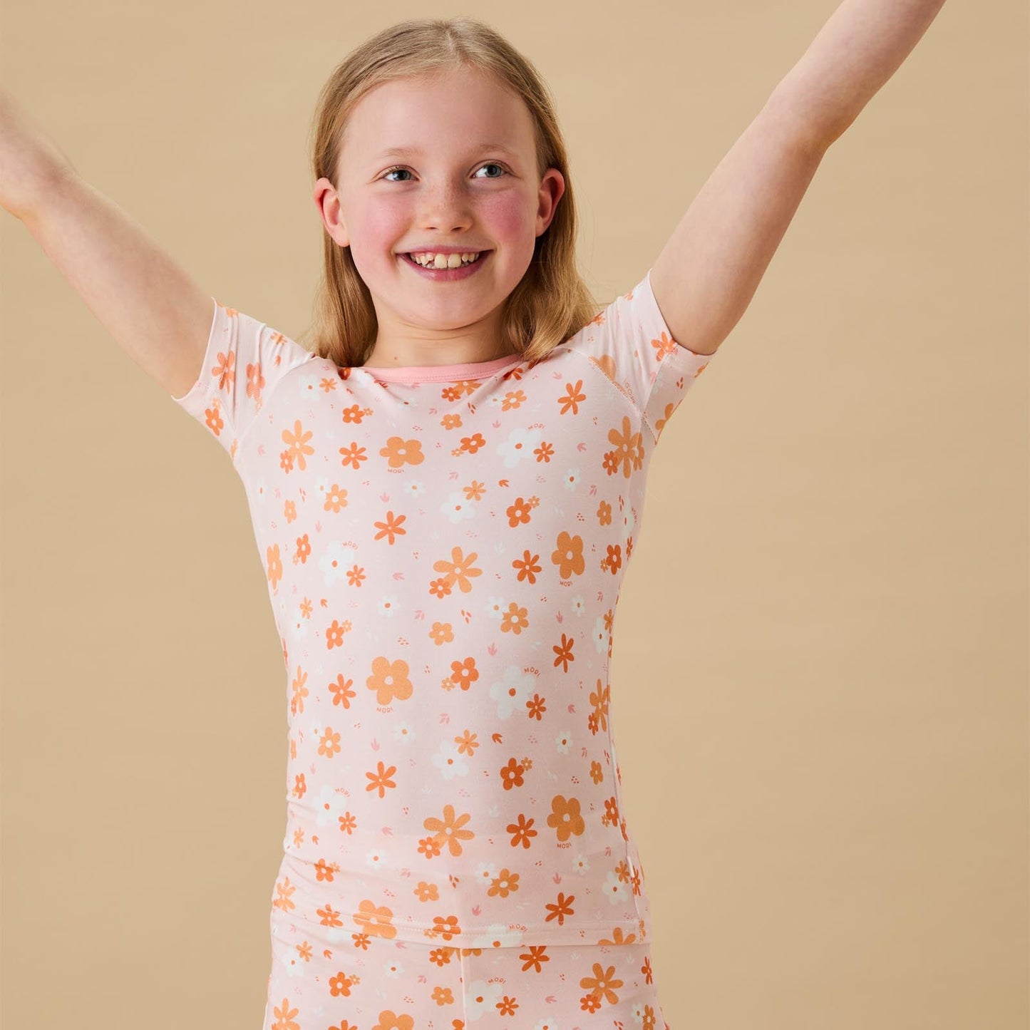 Flower Power Short Sleeve Pyjamas