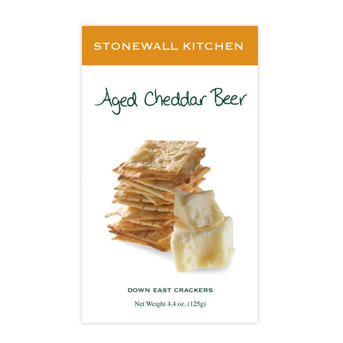 Aged Cheddar Beer Crackers - Stonewall Kitchen