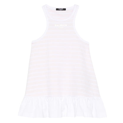 Balmain Kids Stripey Dress