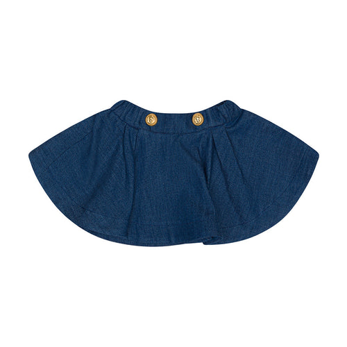 Balmain Kids Chambray Skirt