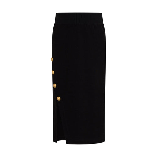 Balmain Kids Slit Skirt
