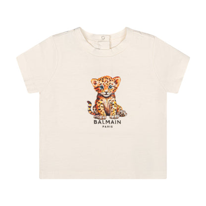 Balmain Kids Graphic Print T-shirt