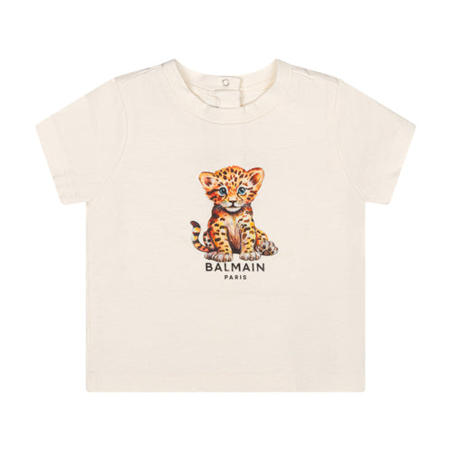 Balmain Kids Graphic Print T-shirt