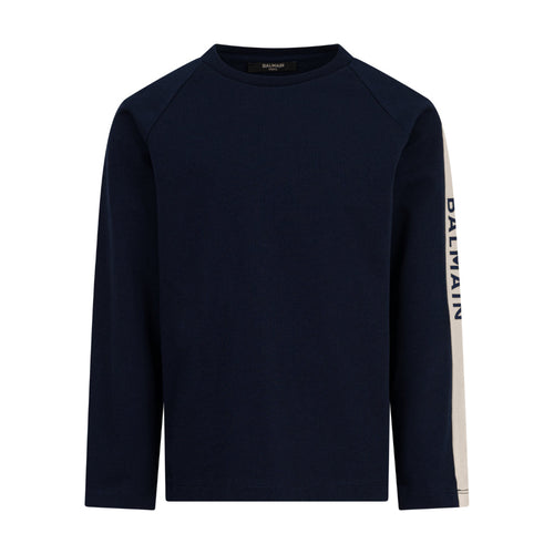 Balmain Kids Logo Print T-shirt