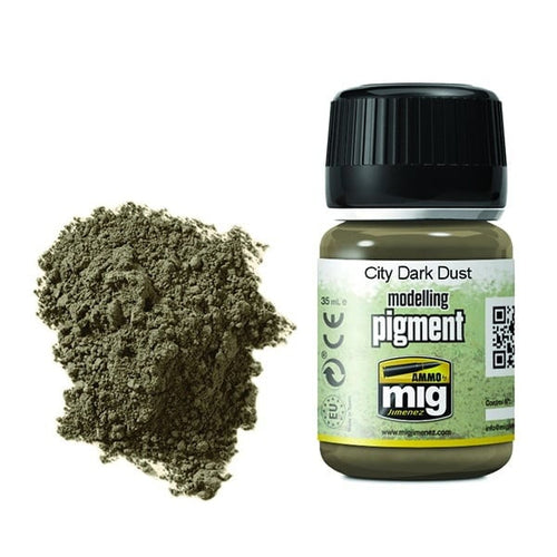 Ammo Mig Modelling Pigment - City Dark Dust