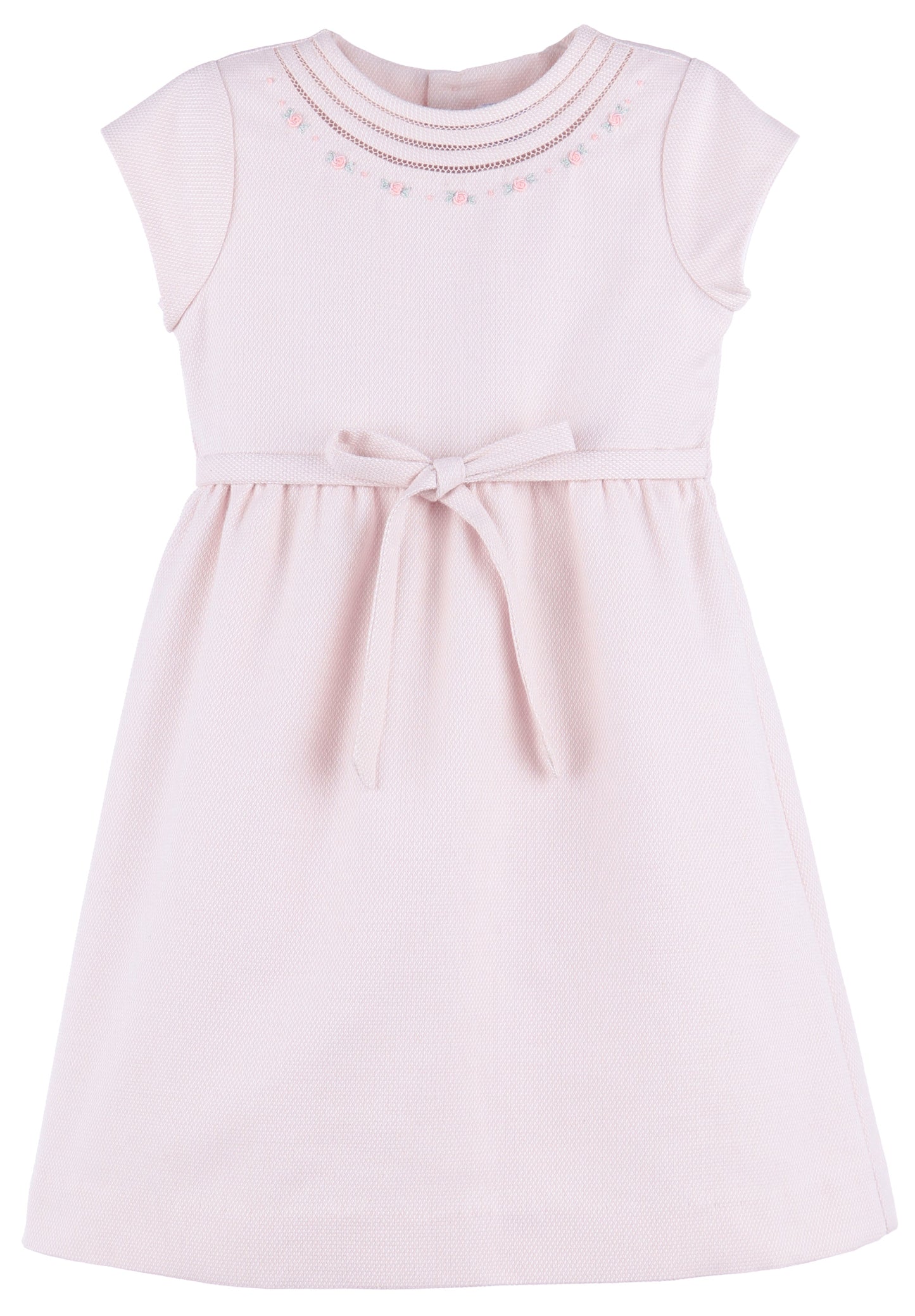 Embroidered Pink Randalls Dress - Select Size
