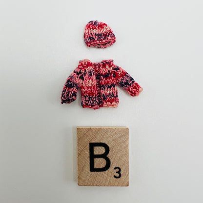 Knitted Sweater and Hat by Linda McTier
