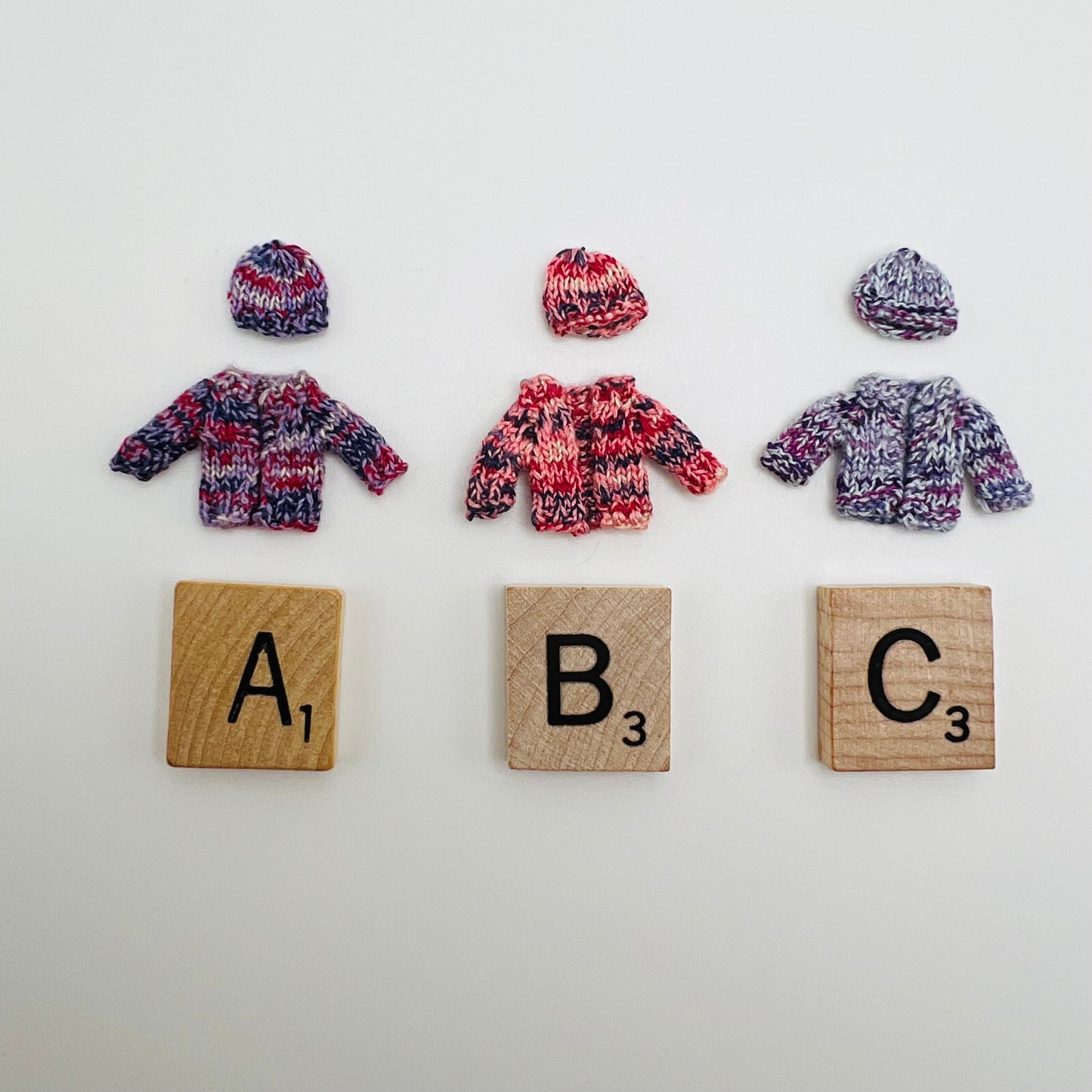 Knitted Sweater and Hat by Linda McTier