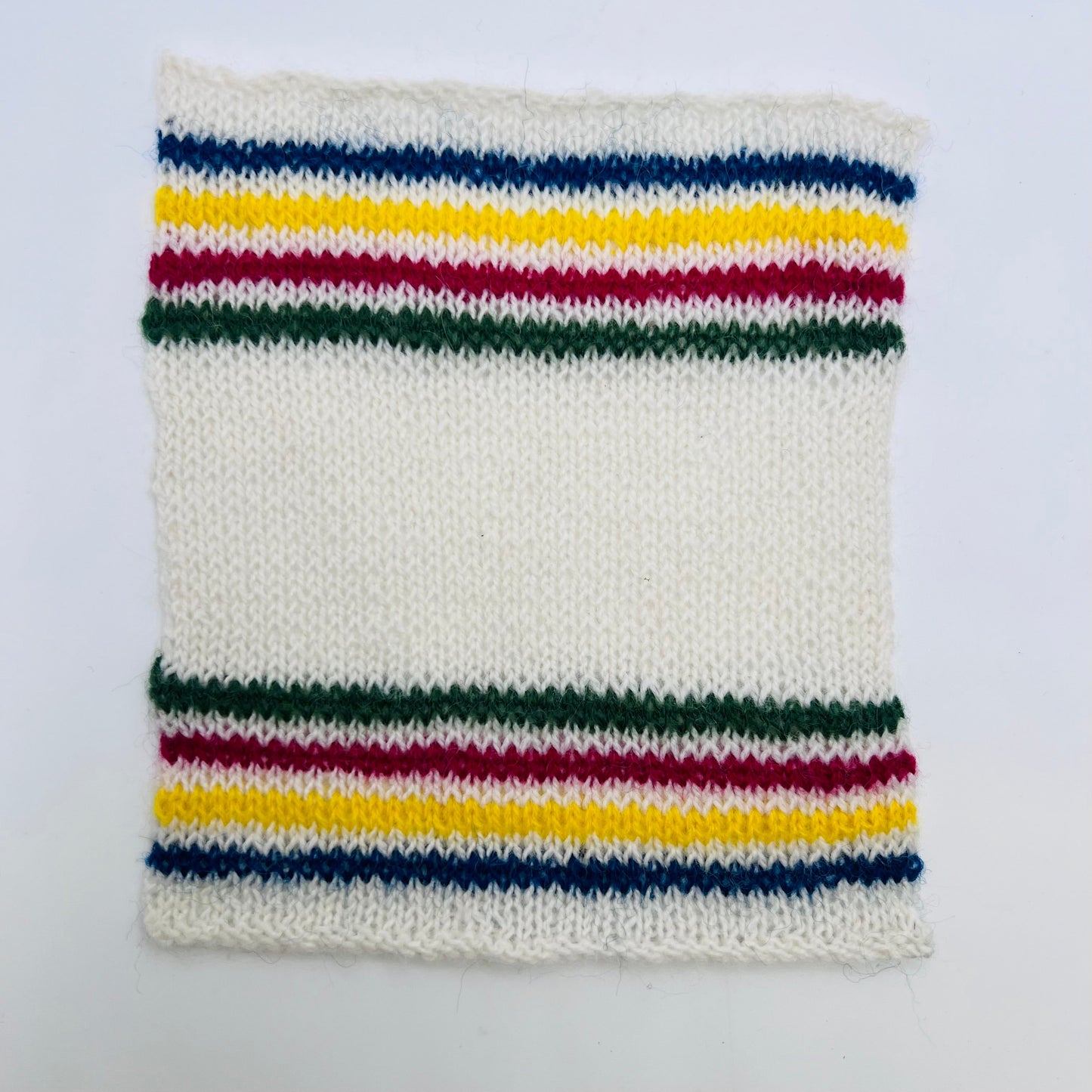 Iconic Canadian Wool Blanket - 1/12 Scale Dollhouse Miniature