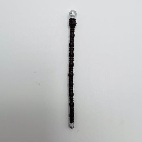Metal Walking Stick - 1/12 Scale Dollhouse Miniature