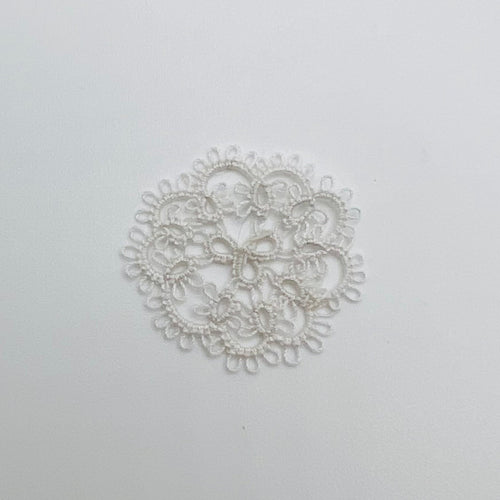 Tatting - Table Centerpiece - 1/12 Scale Dollhouse Miniature