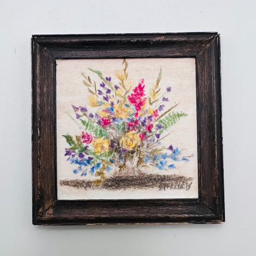 Flowers in a Vase by Sherry Parker - 1/12 Scale Dollhouse Miniature