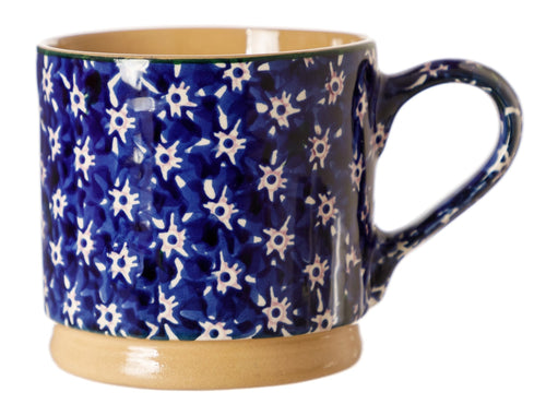 Nicholas Mosse - Large Mug, Dark Blue Lawn