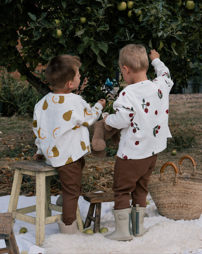 Chocolate Ribbed Leggings
