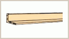 Basswood - Trim - 3/8" Corner Angle - TRA12