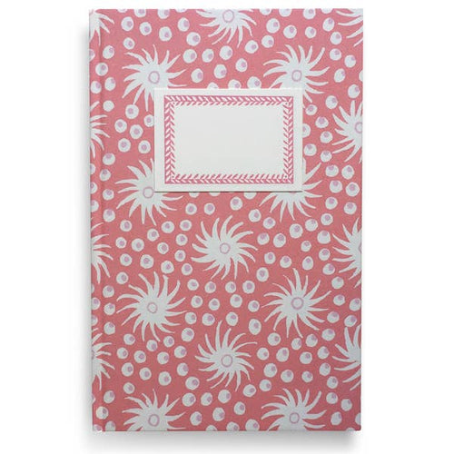 Hardback Notebook Milky Way Pink/Old Red