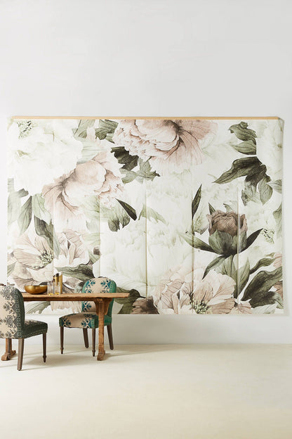Blush Floral Wallpaper