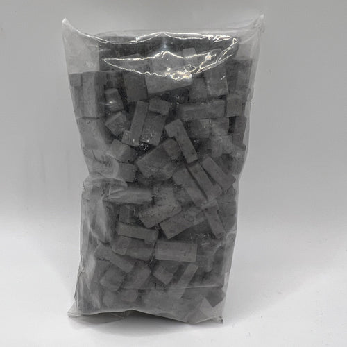 Corner Pieces Charcoal Bricks by Andi Mini Brick and Stone