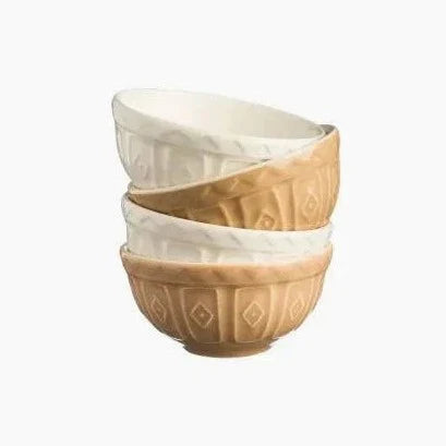 Mason Cash - Set of 4 Mini Bowls, Cane