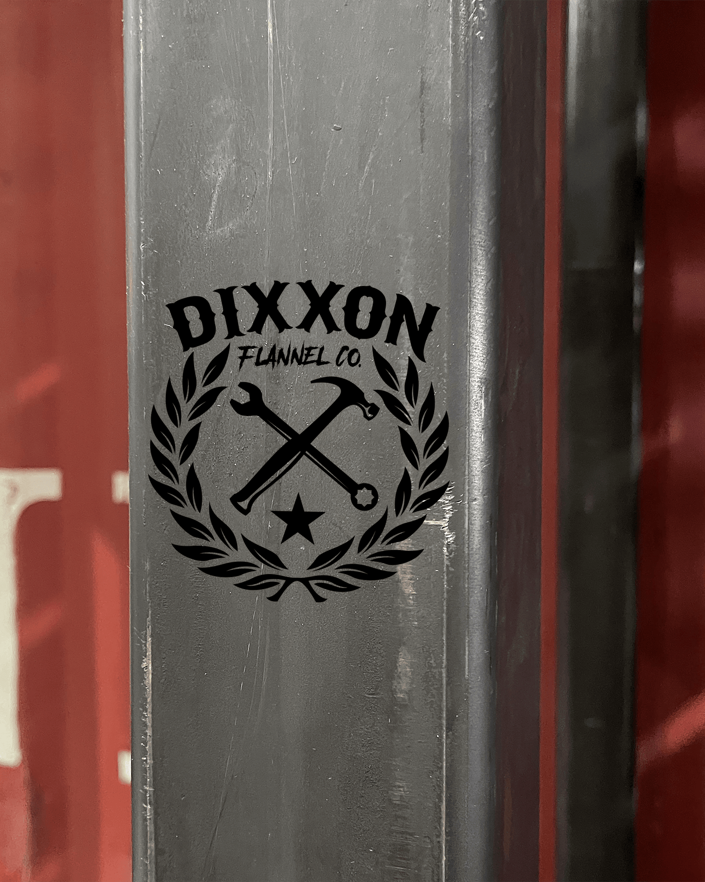 Crest 5" Die Cut Sticker