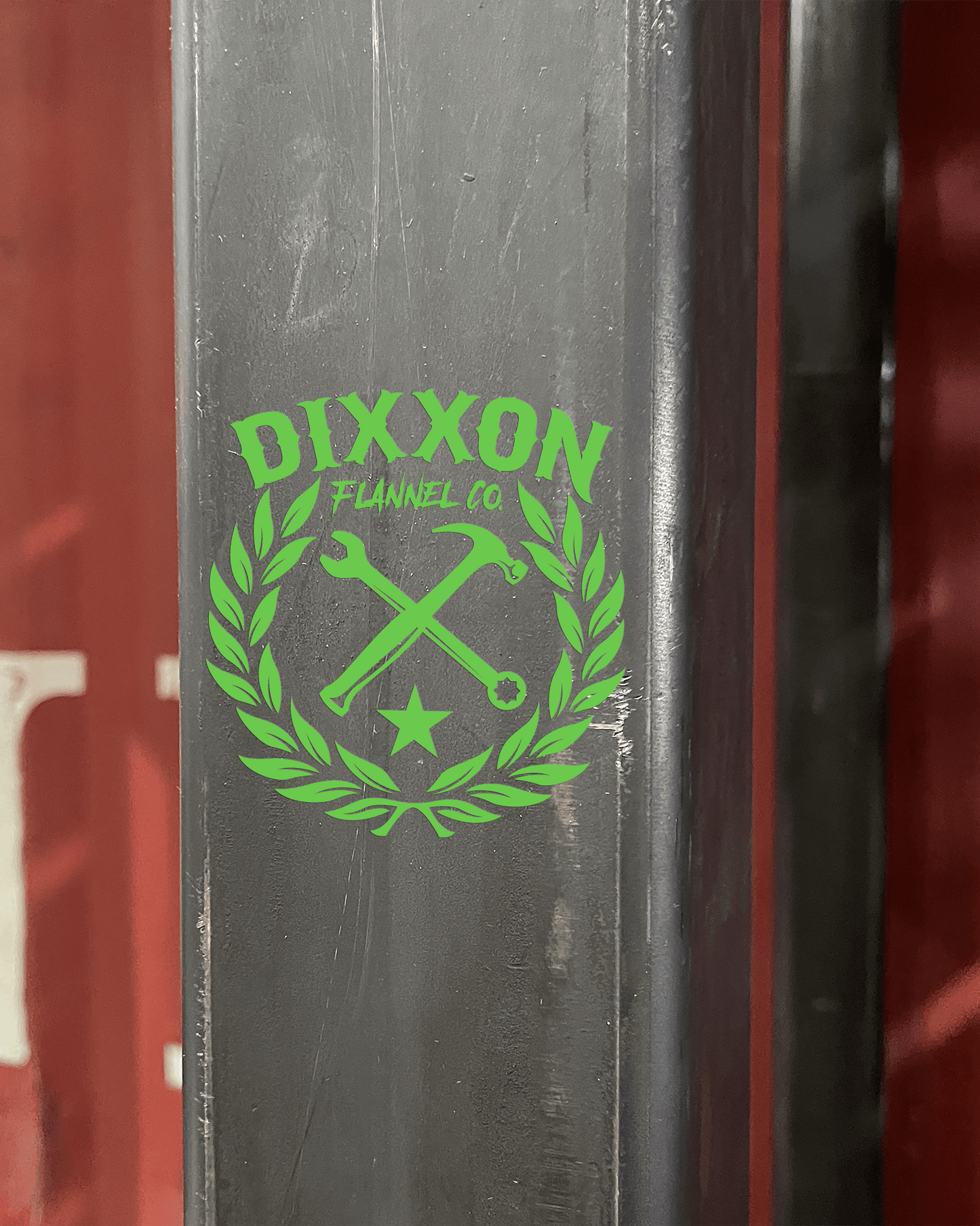 Crest 5" Die Cut Sticker