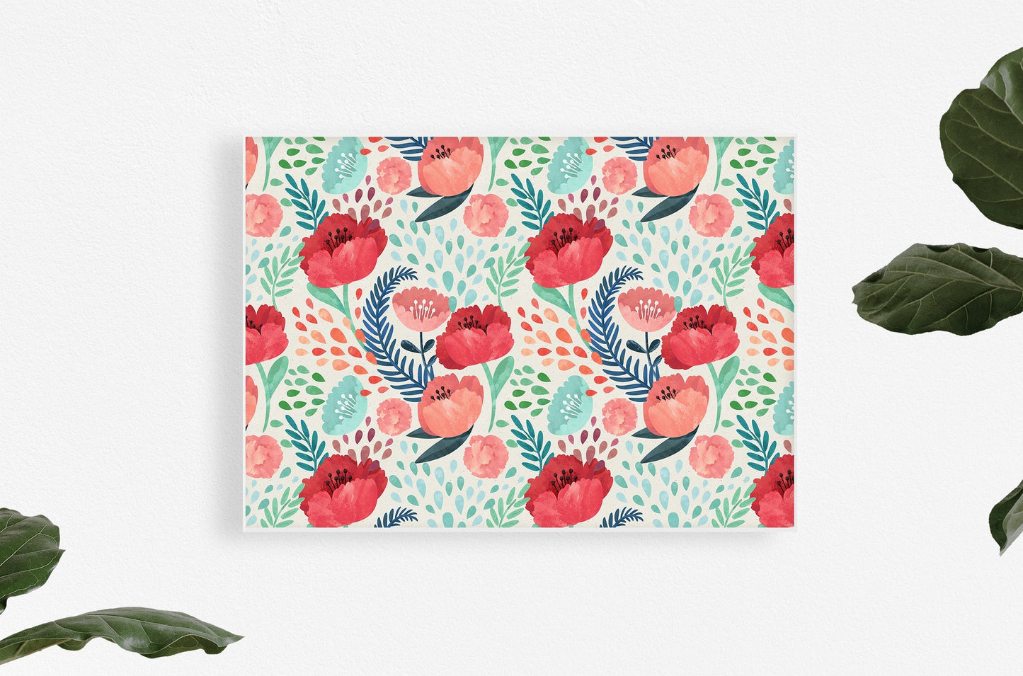 Crimson Poppy Mural