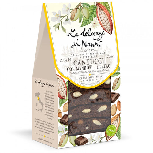 Almond and Cocoa Cantucci (Biscotti)