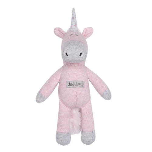 Juddlies Organic Raglan Rattle Unicorn